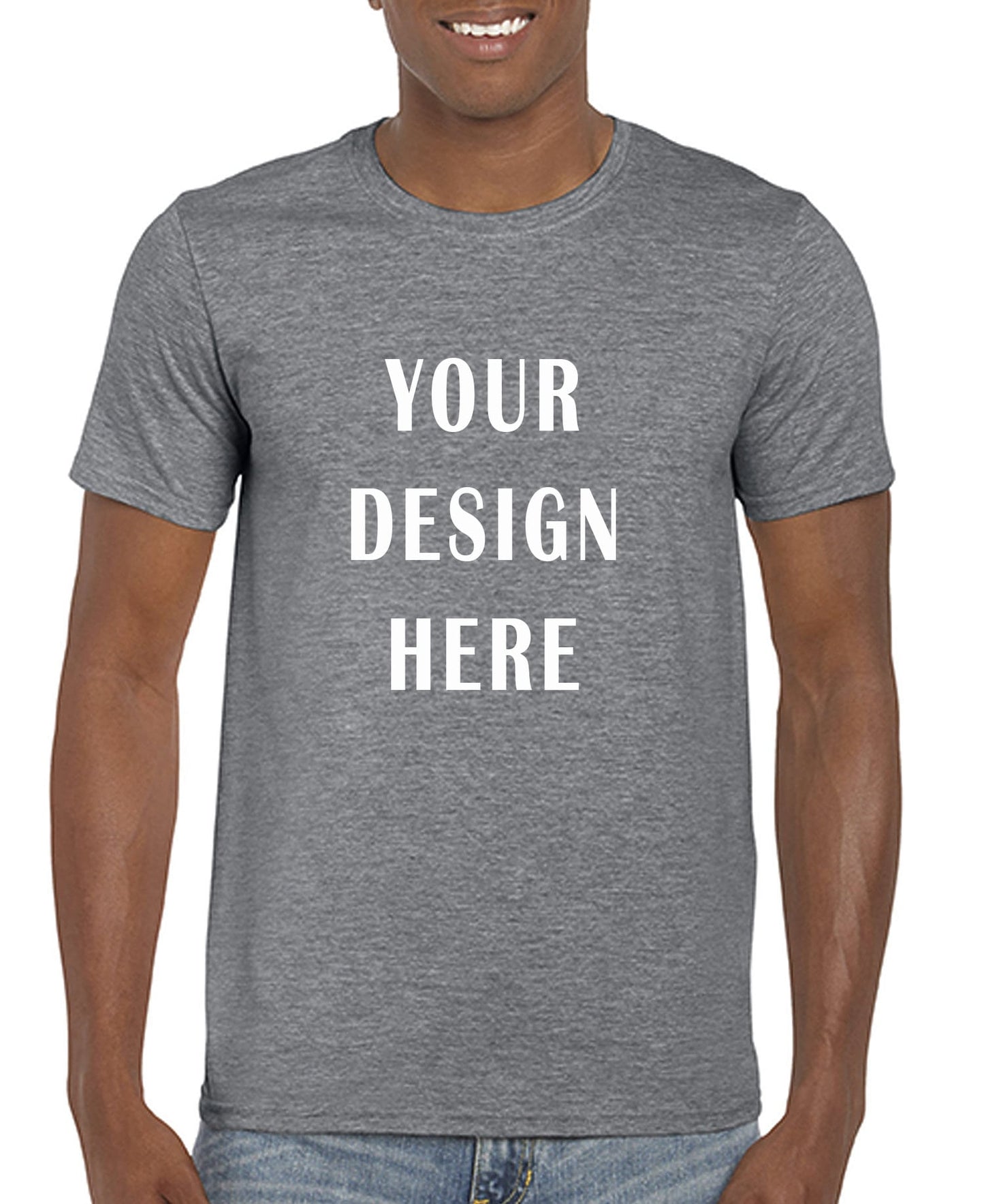 Customizable Premium Men Short Sleeve T-Shirt