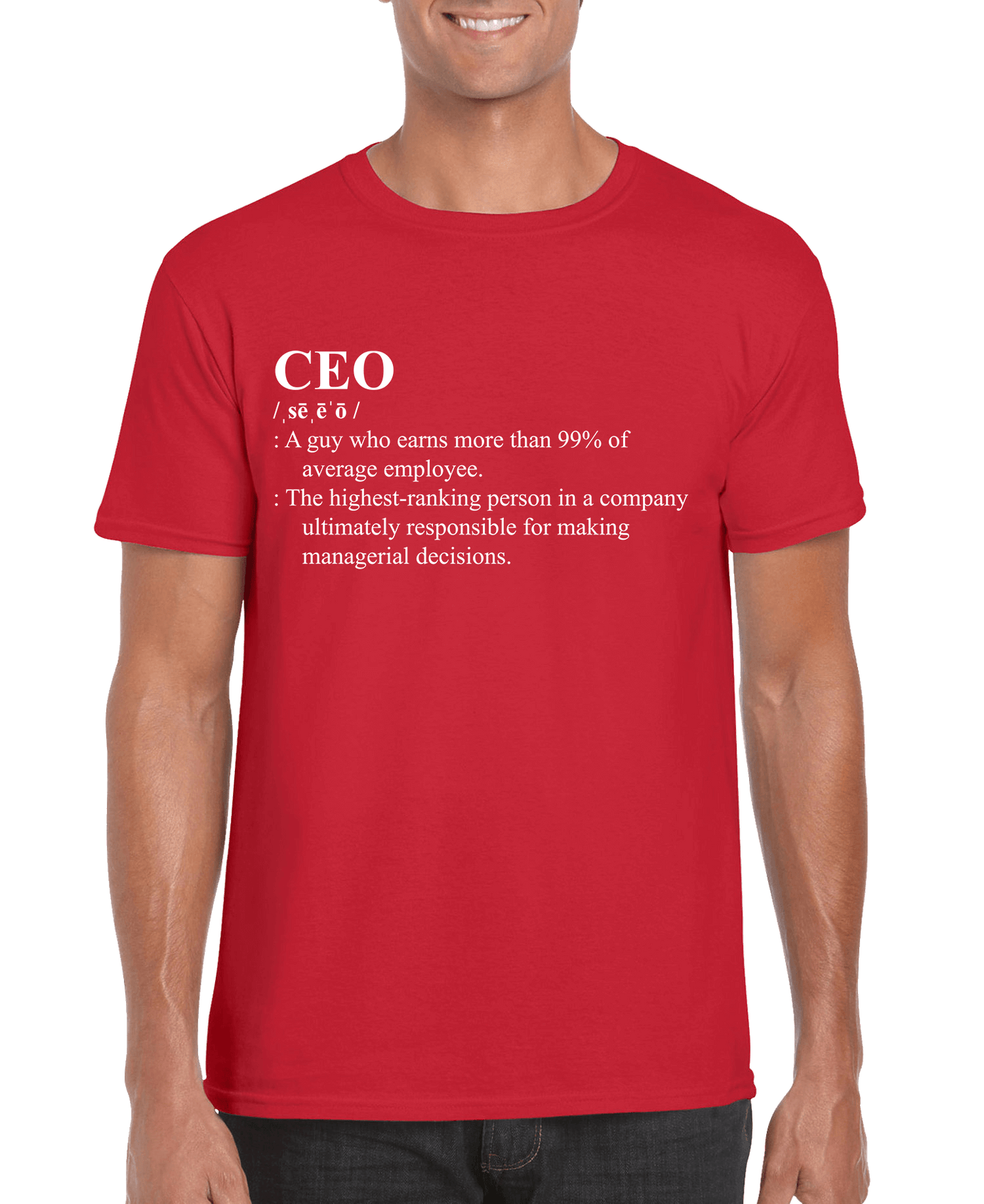 CEO Definition Men's T-shirt