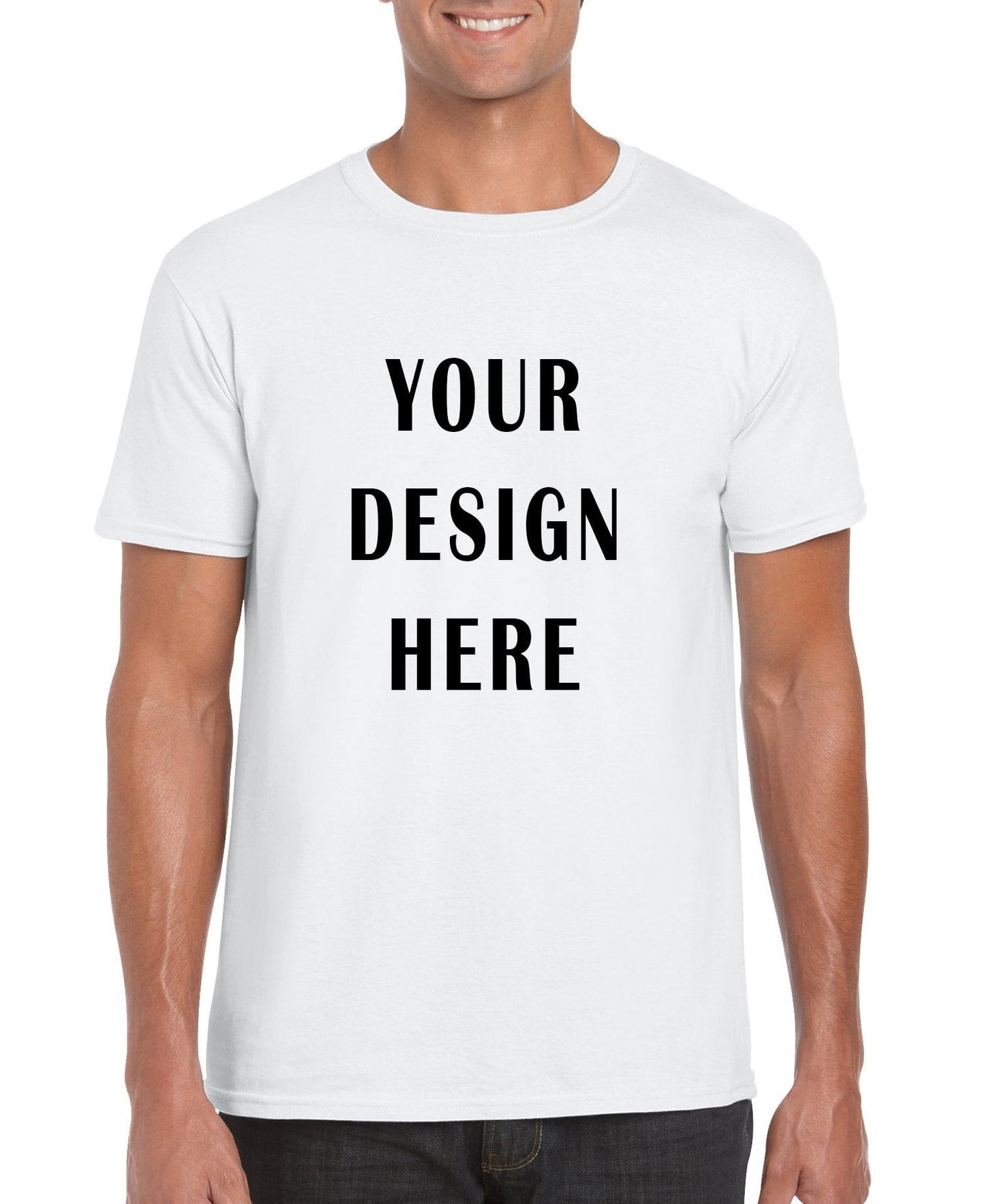 Customizable Premium Men Short Sleeve T-Shirt