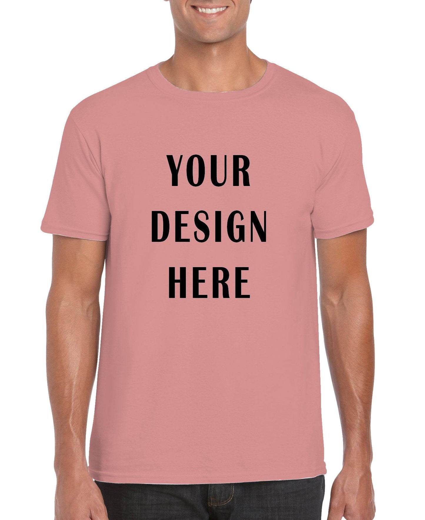 Customizable Premium Men Short Sleeve T-Shirt